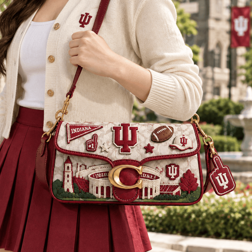 Premium IDH Coach Shoulder Cross With Charm LNTH