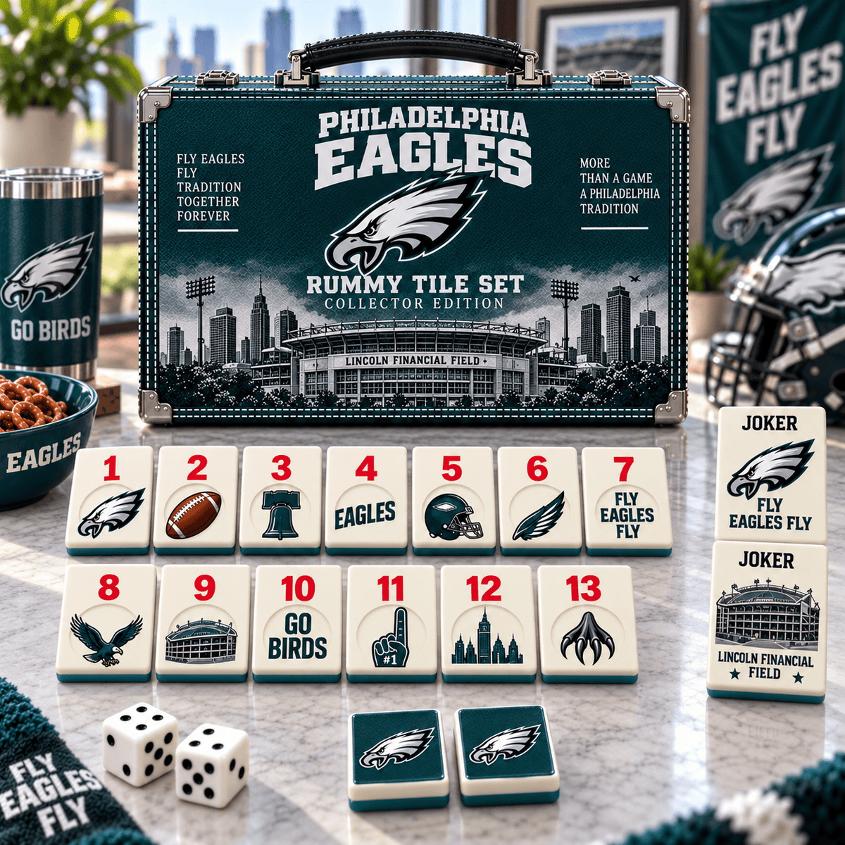 PLDE Premium Rummy Tile Set TTNL