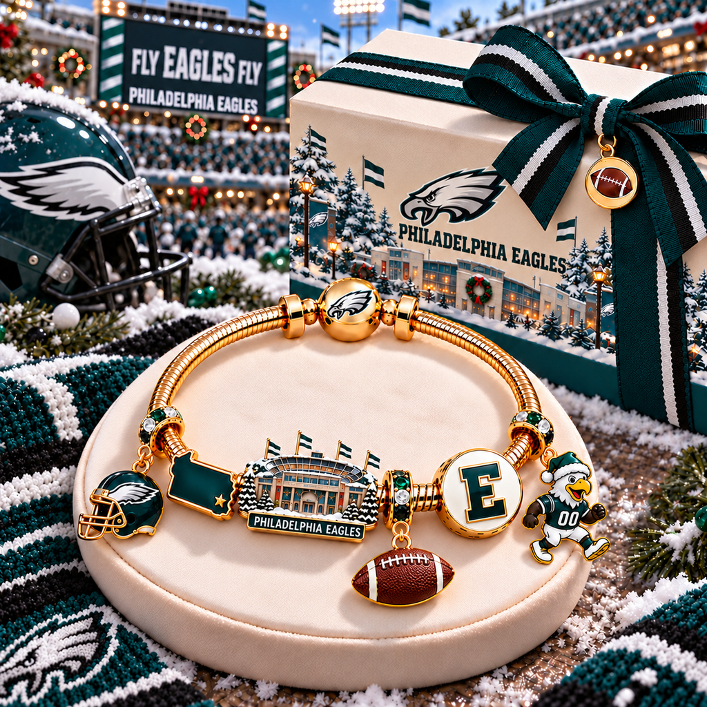 PLDE Gold Charm Bracelet Set DNBN