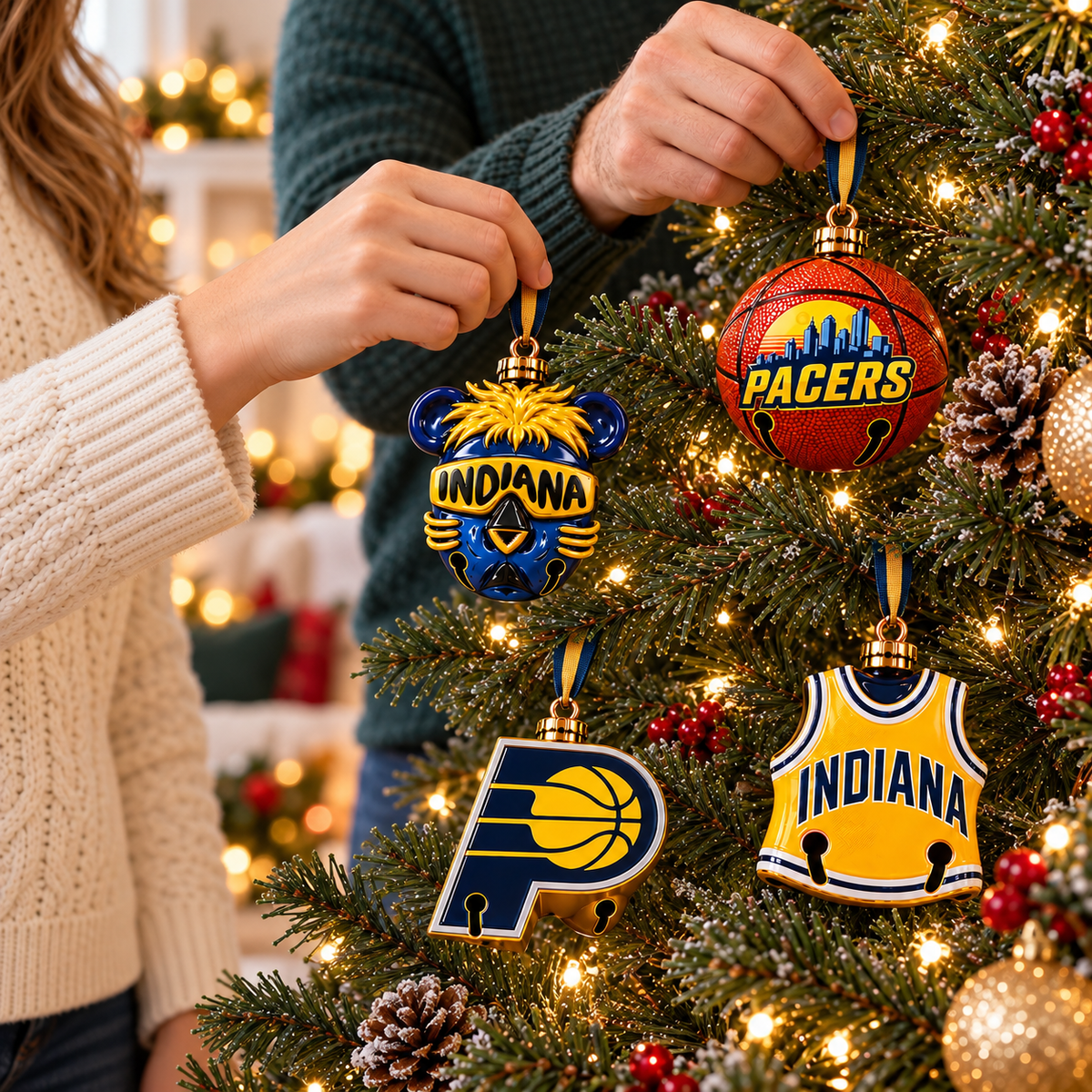 Premium IDP Christmas Bell Ornament PVNA