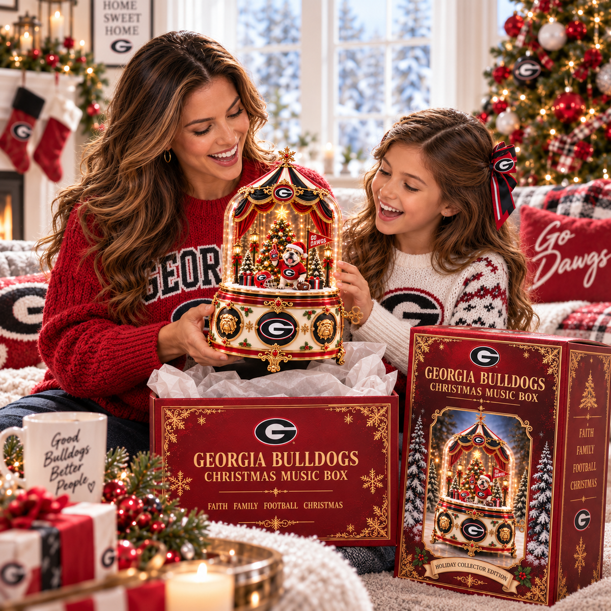 GGBD Premium Chrismas collector music box PTT