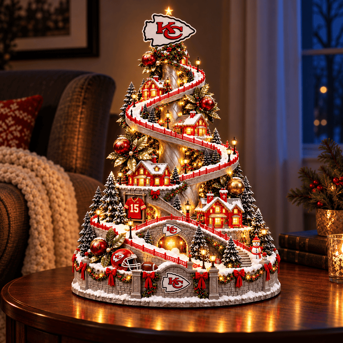 OSB Christmas Village Tree DNBN