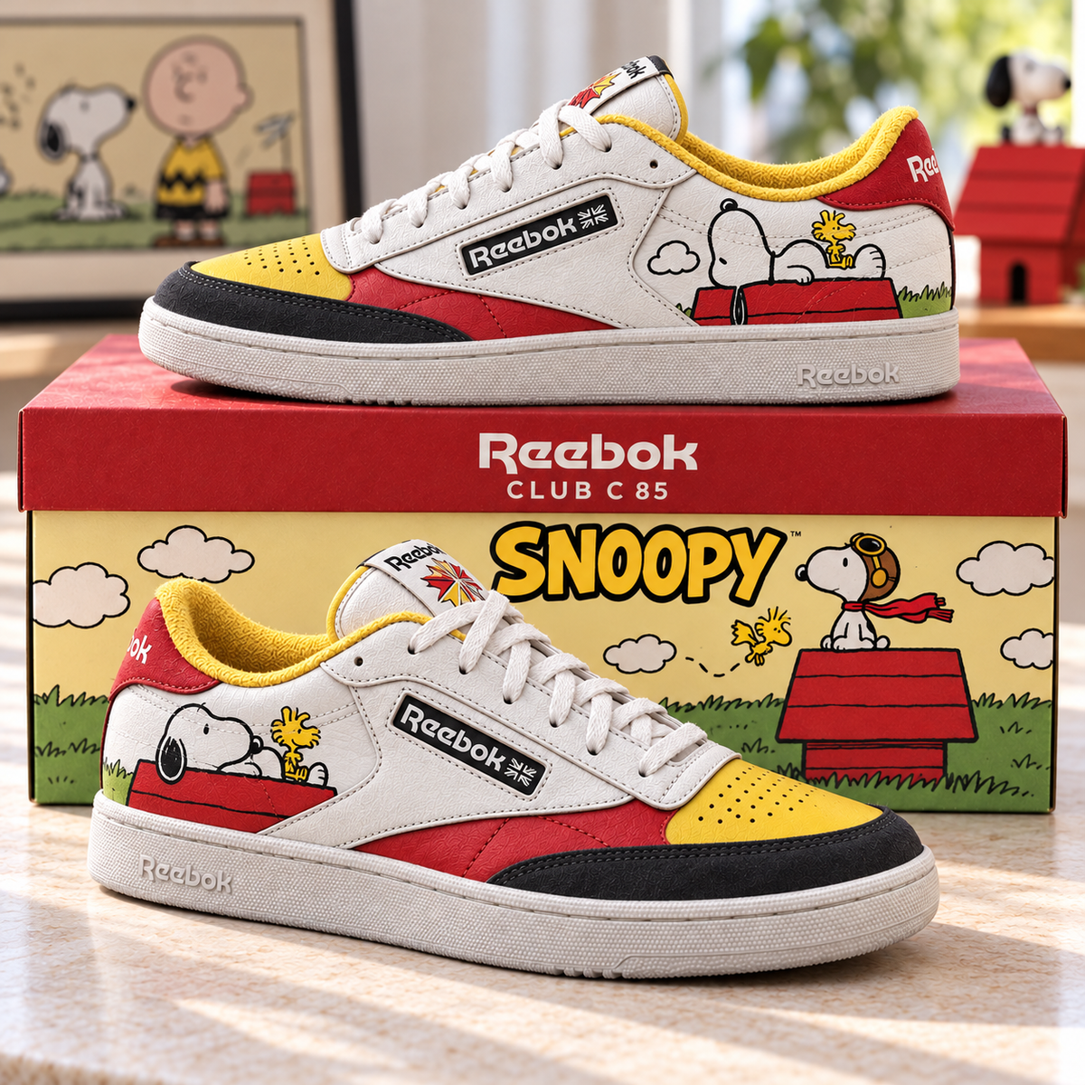 SPNY Premium RETRO COURT COLLECTOR SNEAKERS HQH