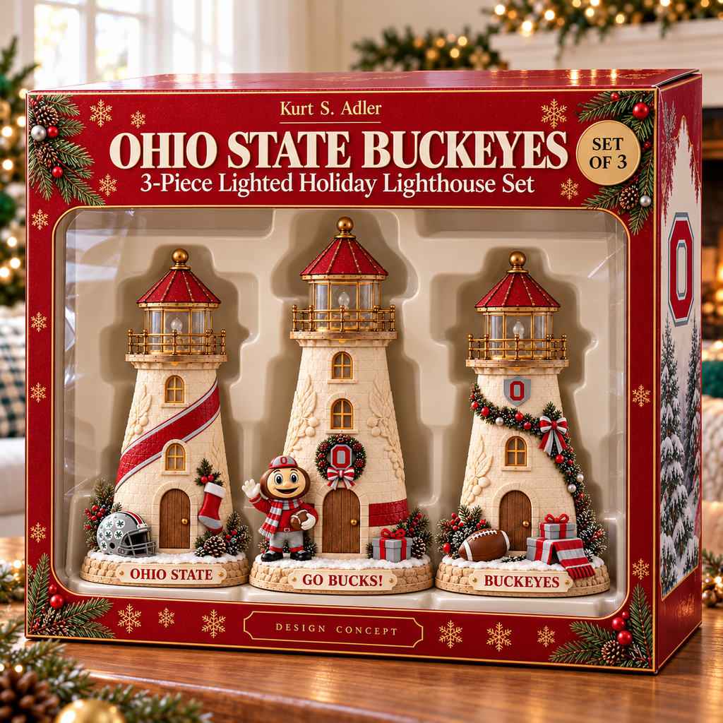 OSB Premium Holiday Lighthouse Trio TMH