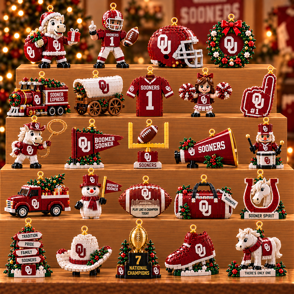 OSN 24-Day Mini Christmas Brick Ornament Advent Calendar NTTB