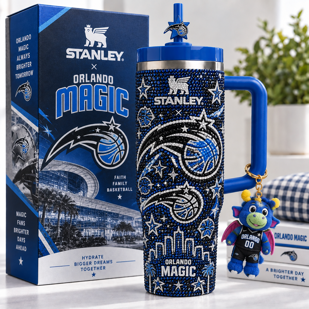Orlando Magic 40oz Tumbler With Handle TTNL