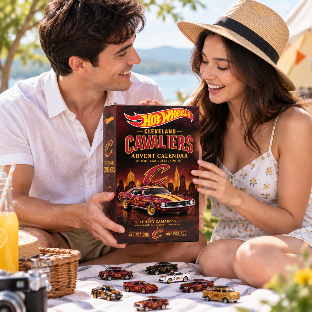 Cleveland Cavaliers Premium Mini Car Advent Calendar