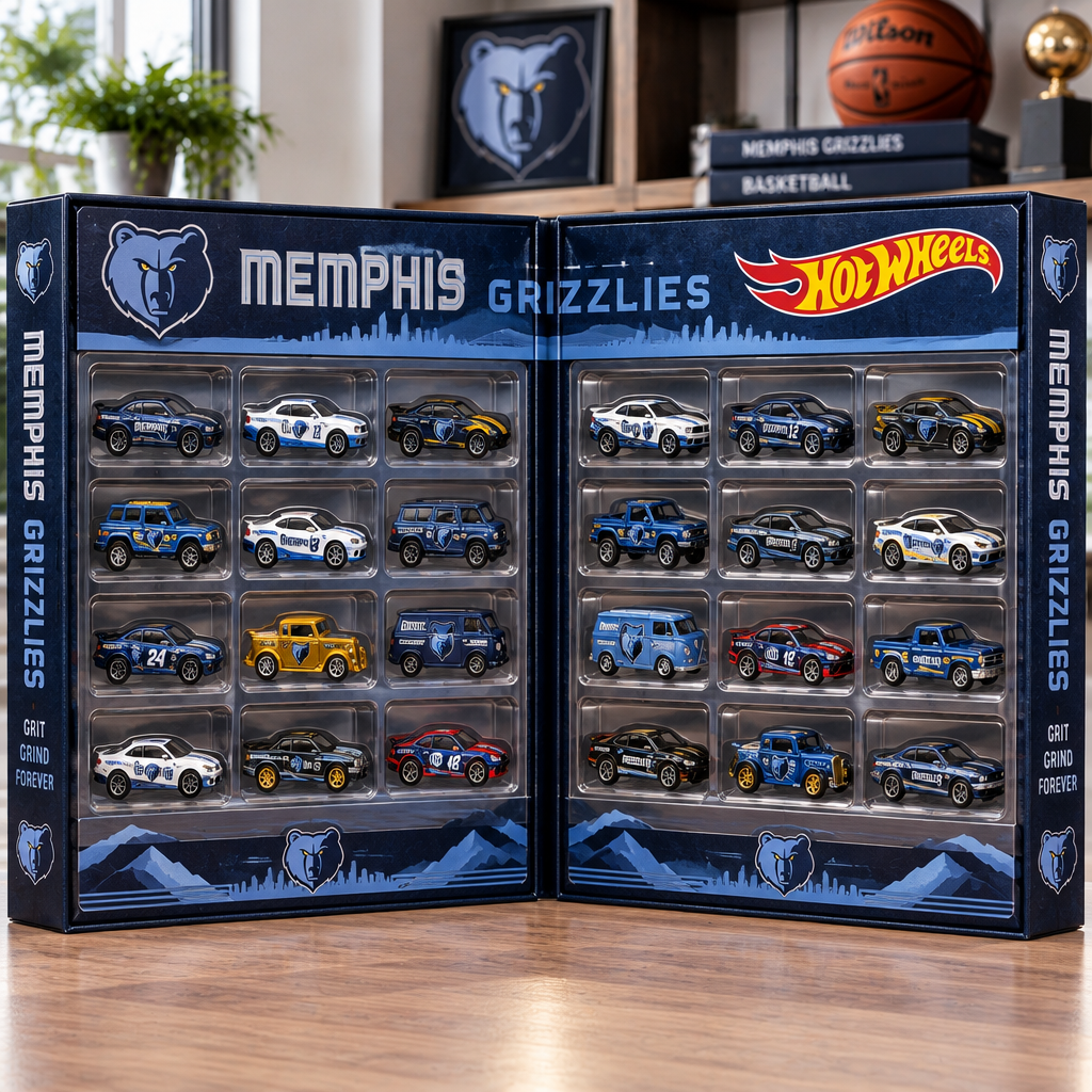 Memphis Grizzlies Premium Mini Car Advent Calendar