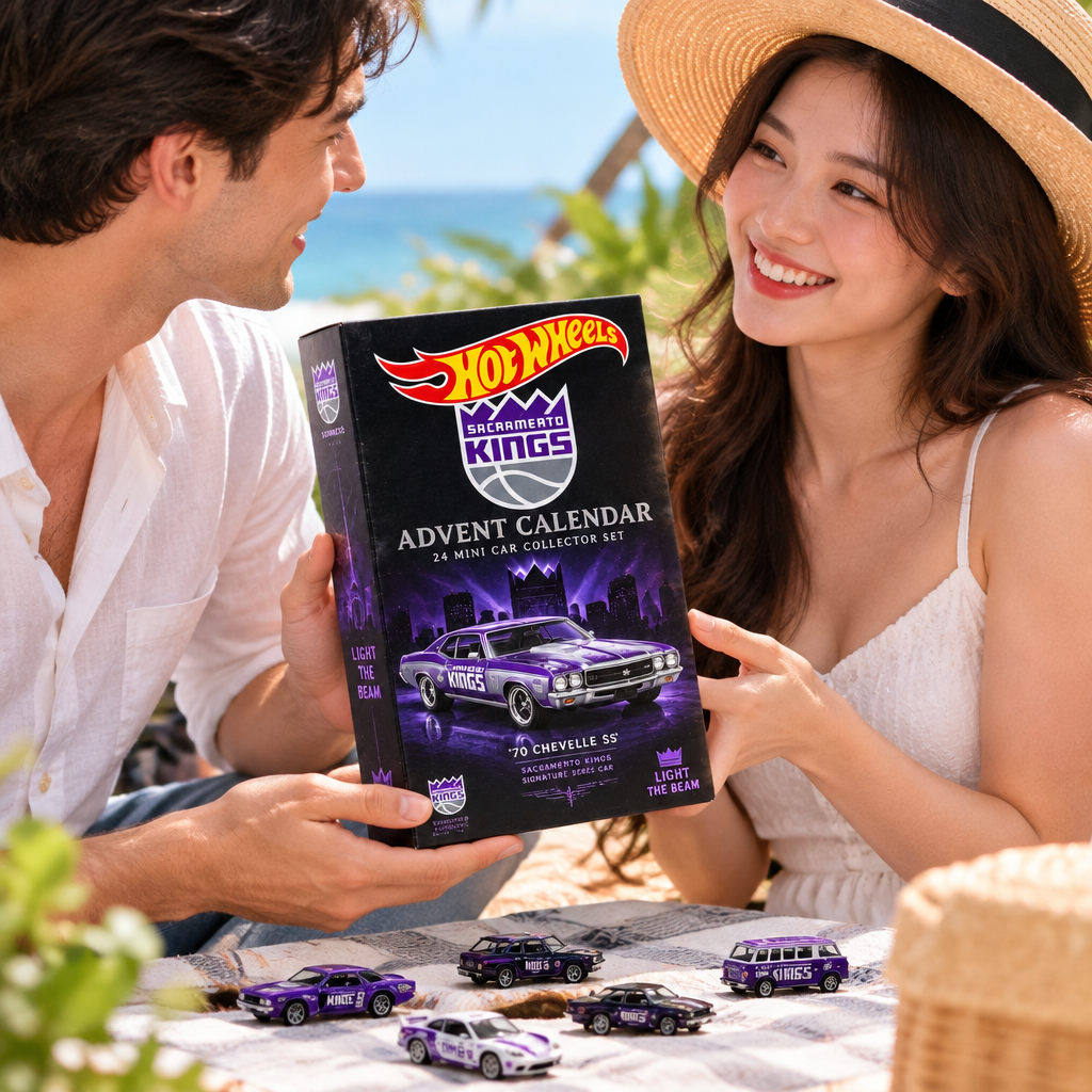 Sacramento Kings Premium Mini Car Advent Calendar