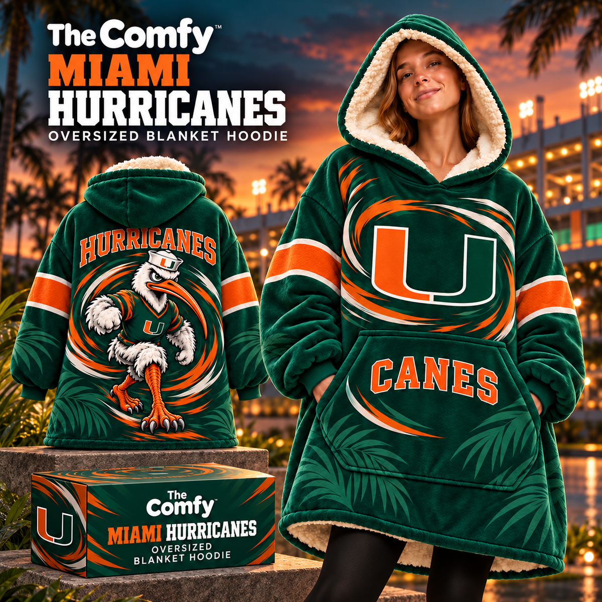 Premium MHC Oversized Blanket Hoodie NHVH
