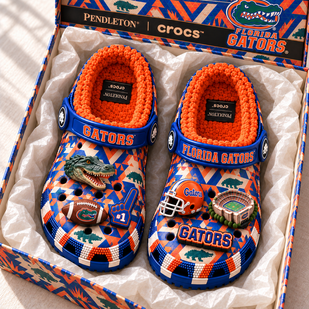 FGT Premium Fleece-Lined Crocs Clogs NTTB