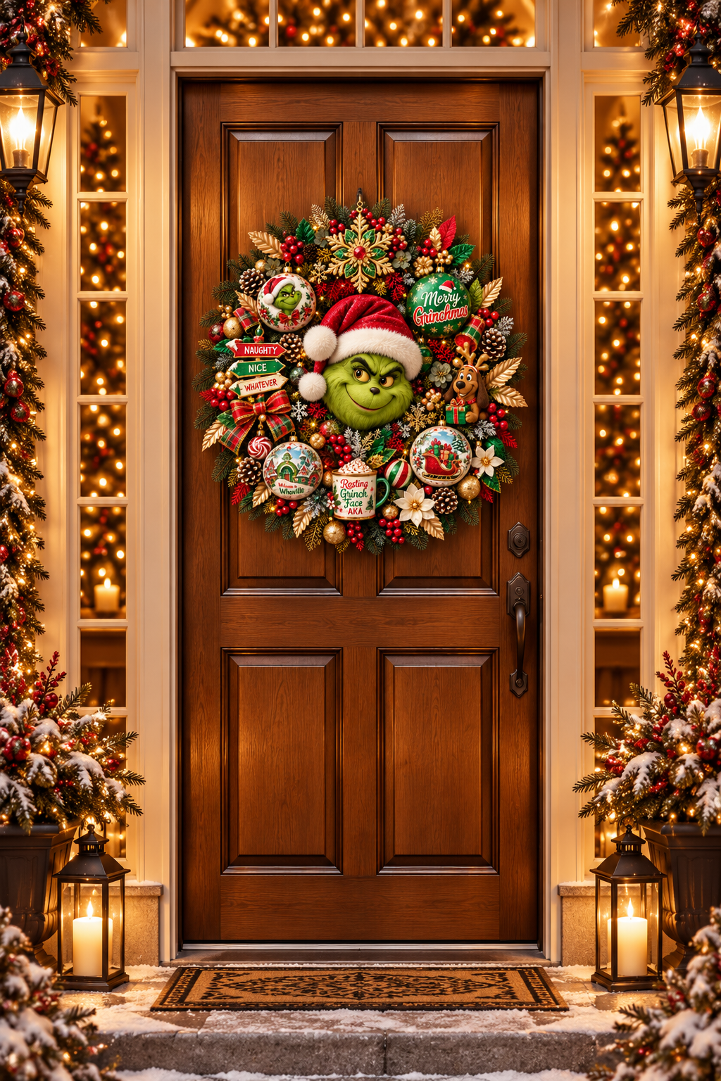 TGR Premium Christmas Ornament Wreath NTTB