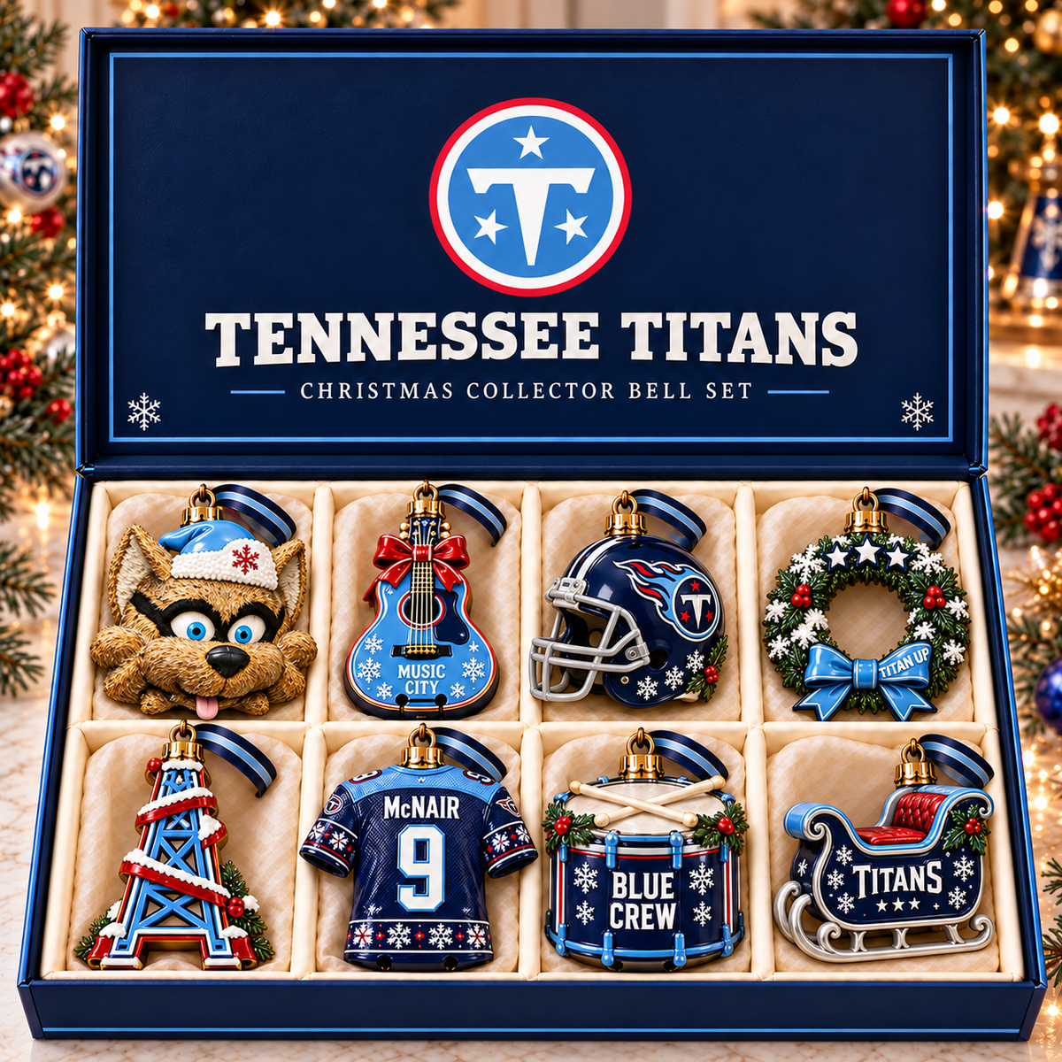 Premium TNST Christmas Bell Ornament TTMH