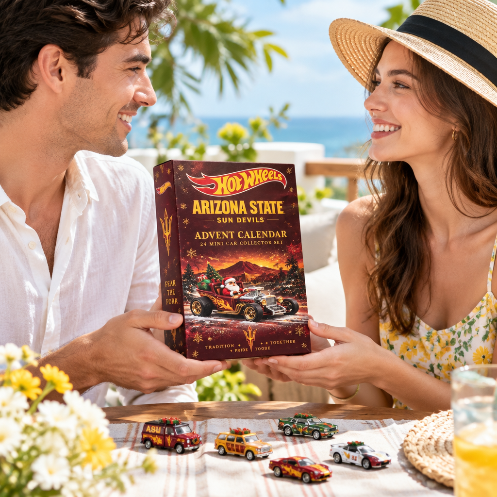 Arizona State Sun Devils Premium Mini Car Advent Calendar