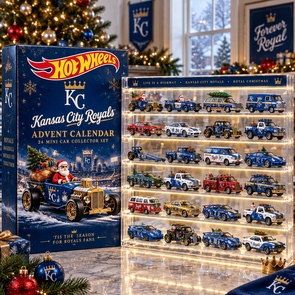 Kansas City Royals Premium Mini Car Advent Calendar