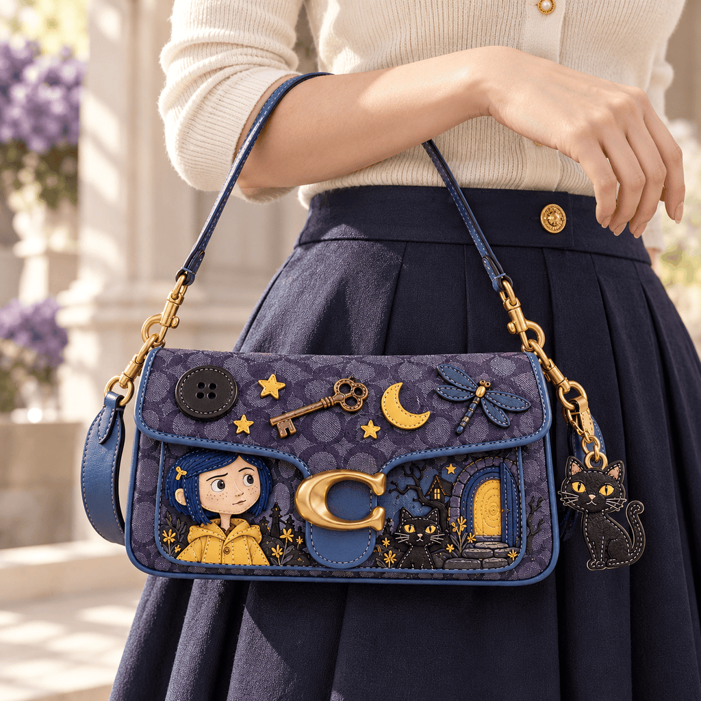 Premium CRLN Coach Shoulder Cross With Charm NPL