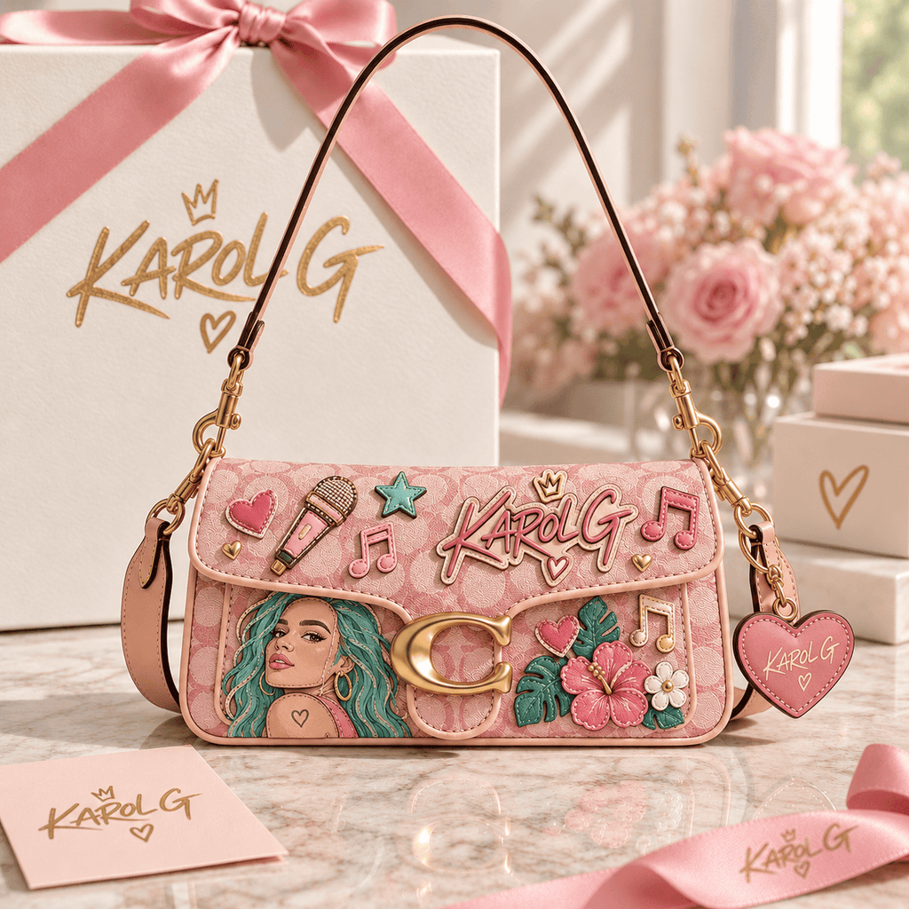 Premium KRG Coach Shoulder Cross With Charm NPL