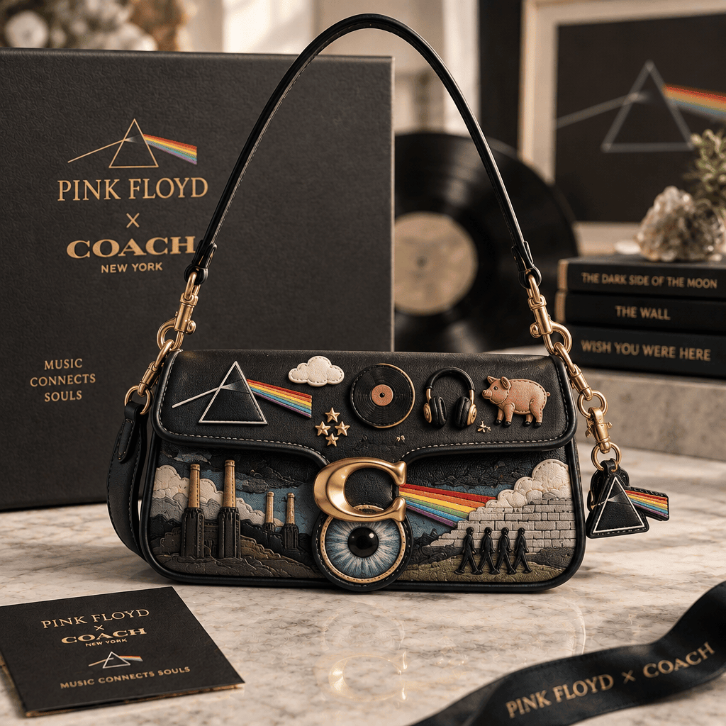 Premium PFD Coach Shoulder Cross With Charm LNTH