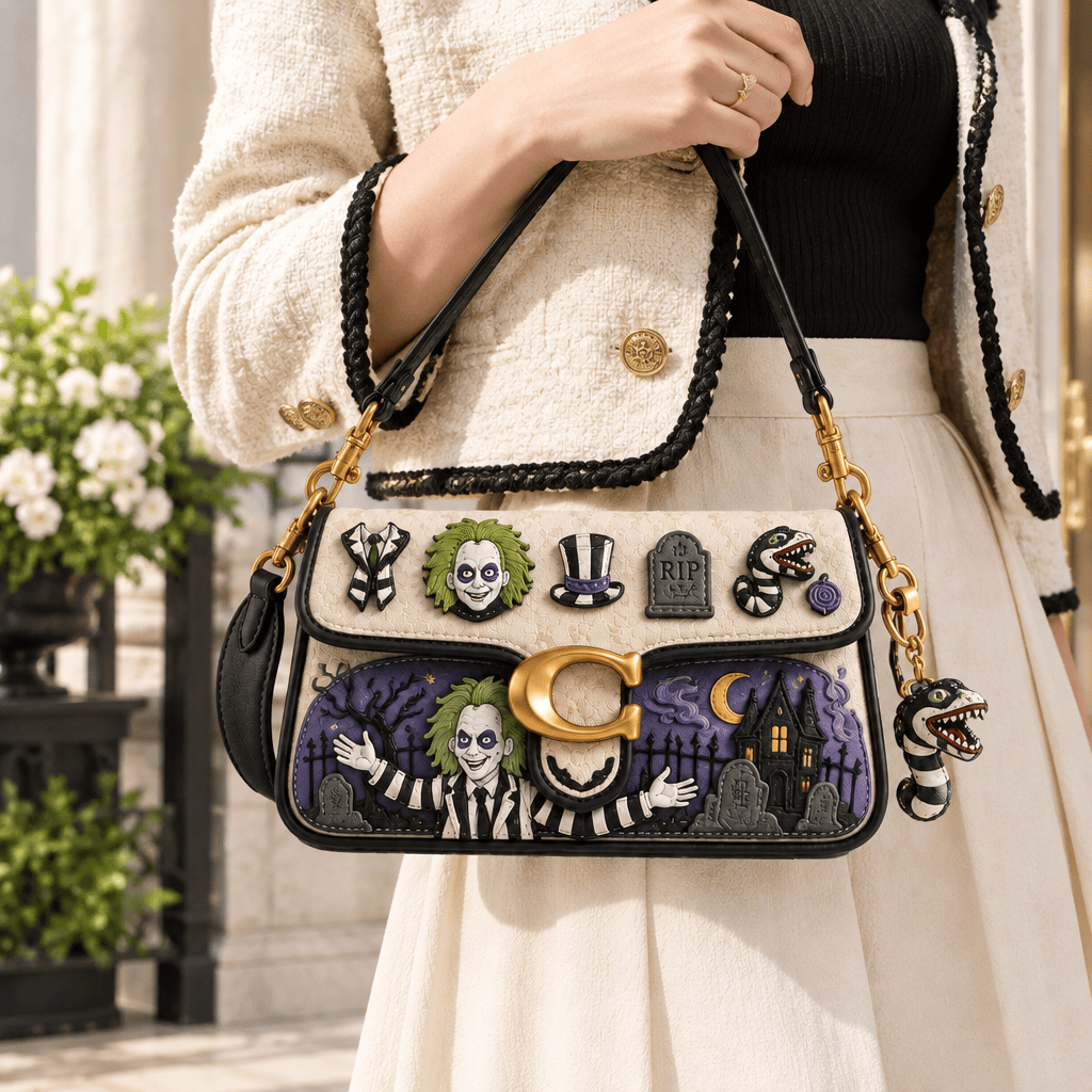 Premium BTJ Coach Shoulder Cross With Charm LNTH