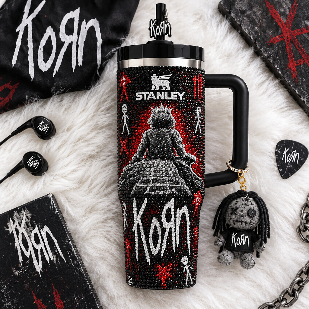 Korn 40oz Tumbler With Handle TTNL