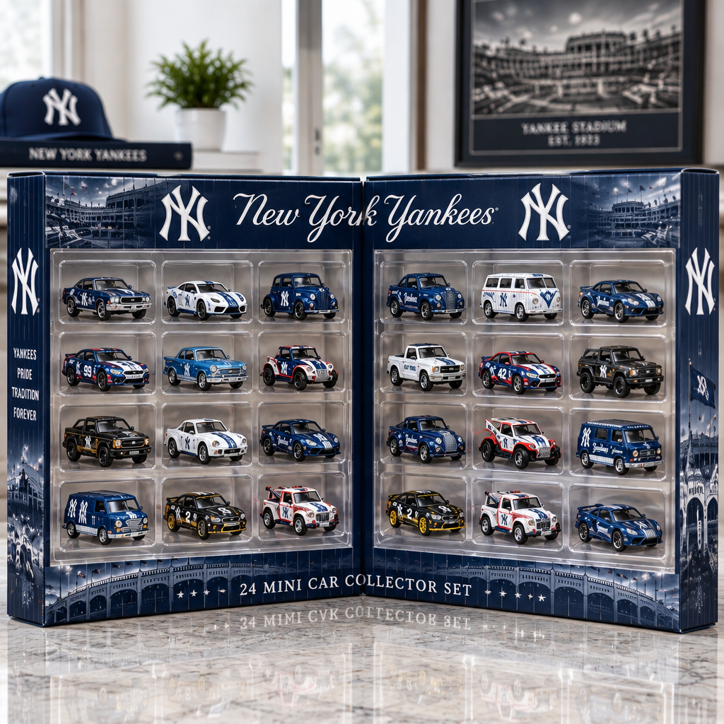 New York Yankees Premium Mini Car Advent Calendar