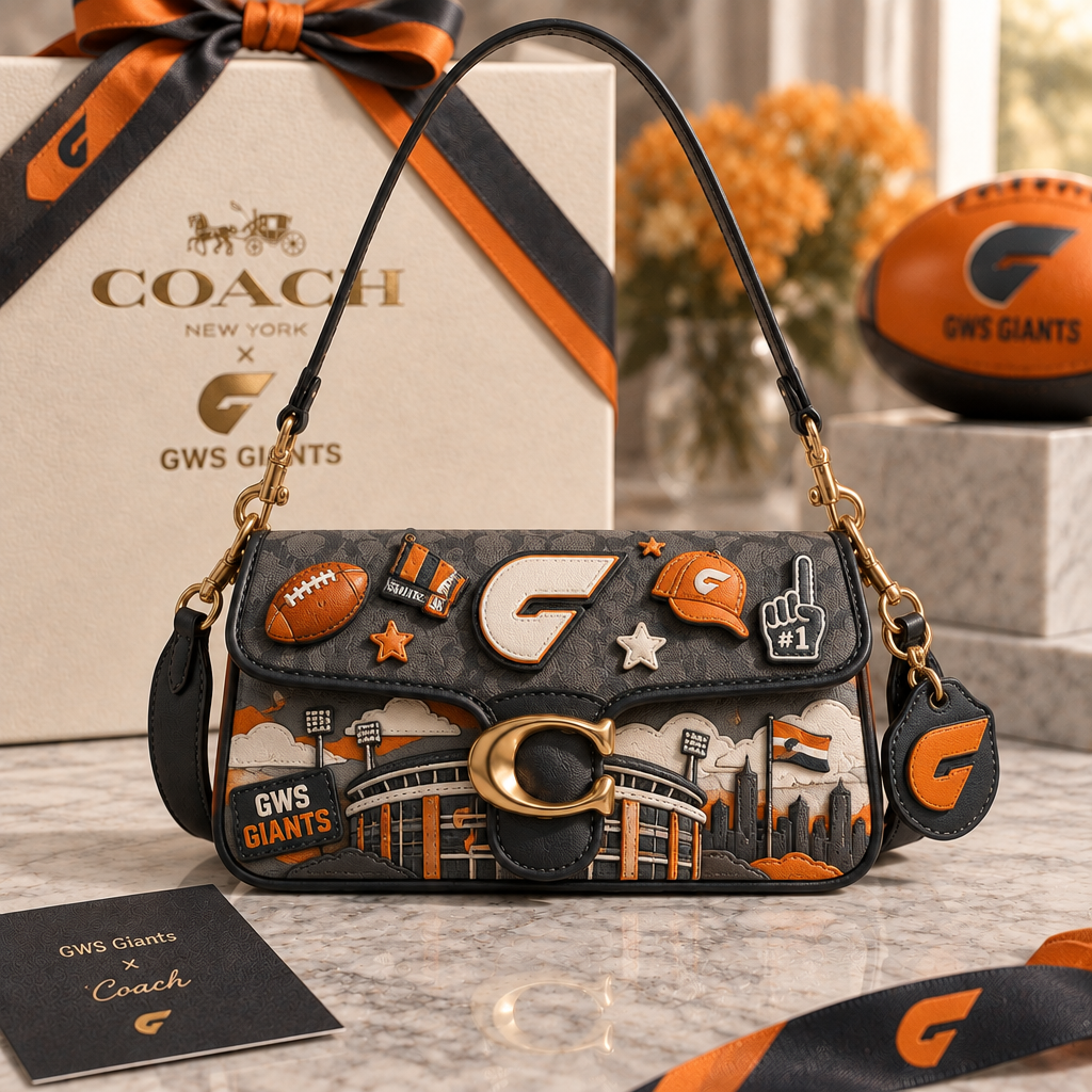 Gws Giants Coach Shoulder Cross With Charm
